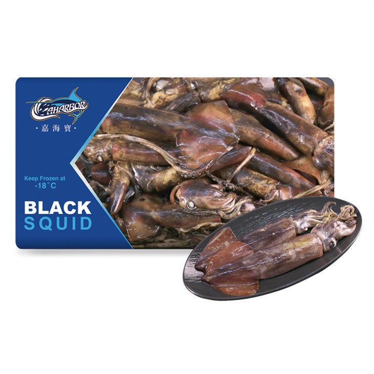 Κατεψυγμένο Ολόκληρο Καλαμάρι για Μαύρο Καλαμάρι BQF