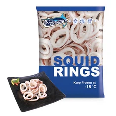 Frozen Squid Rings Skin-on
